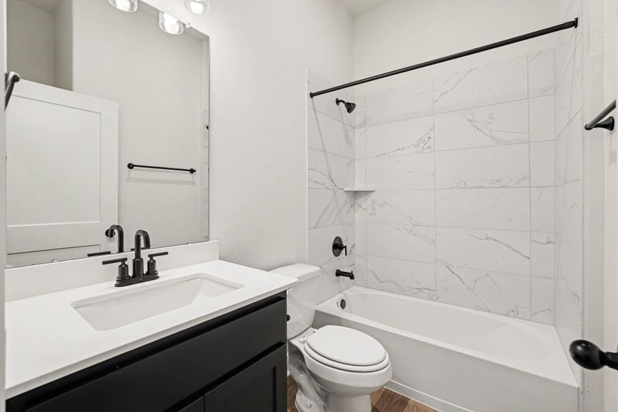 Furnished interior view inside a new home in Encino Estates, Dayton (Image 8).