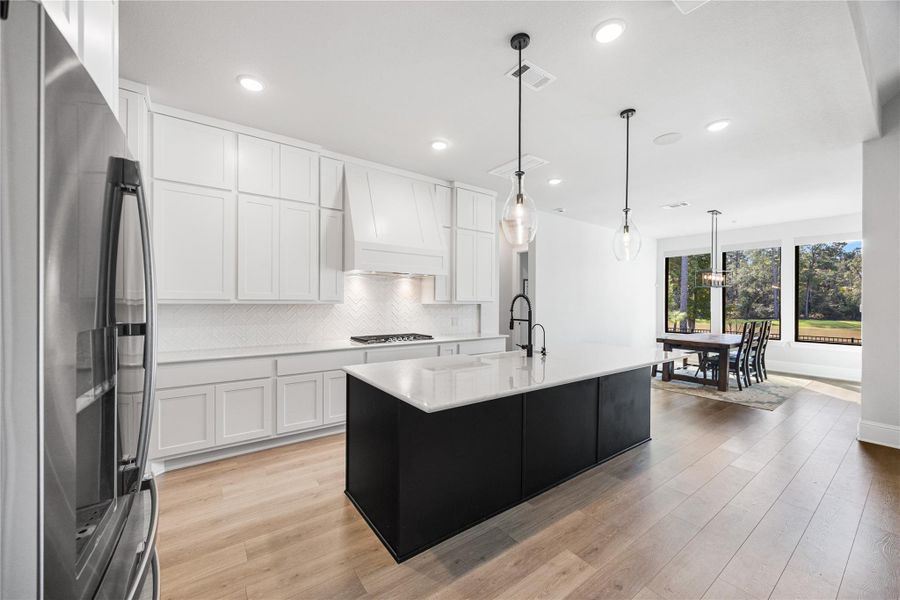 Furnished interior view inside a new home in , Magnolia (Image 8).