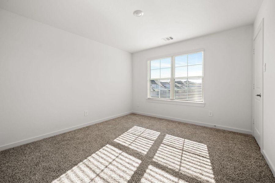 Spacious, unfurnished interior of a new home in Harvest Green, Richmond (Image 24). Spacious, unfurnished interior of a new home in Harvest Green, Richmond (Image 24).