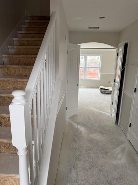 In-progress construction of a new home in Fall Creek, Inman, SC (Image 7).