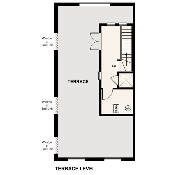 2D floor plan layout of this home in Breakwater Villas, St. Augustine, FL (Image 5).
