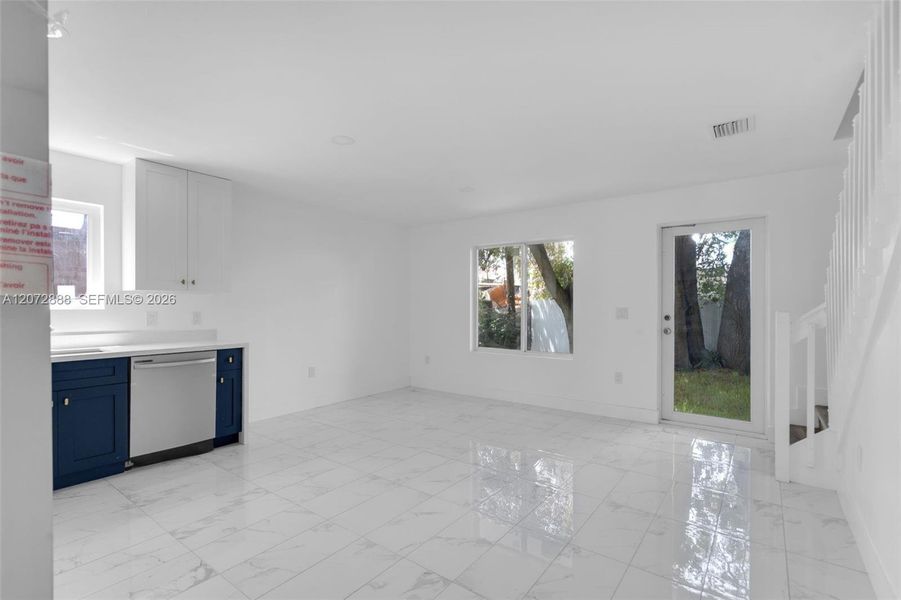 Spacious, unfurnished interior of a new home in , Miami (Image 11). Spacious, unfurnished interior of a new home in , Miami (Image 11).