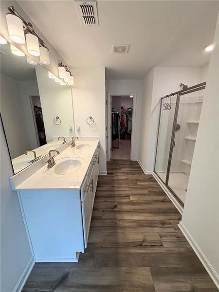 Furnished interior view inside a new home in , Douglasville (Image 8).