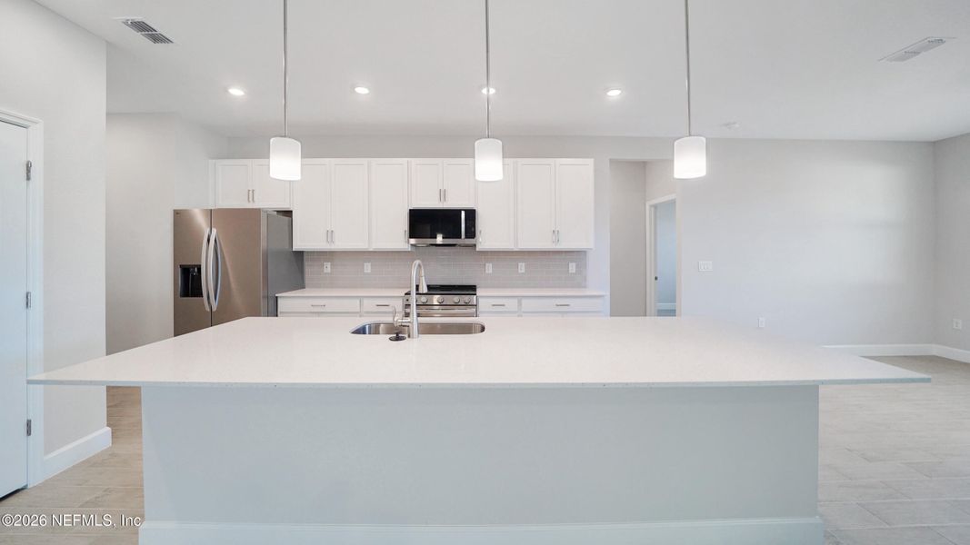 Furnished interior view inside a new home in , Palm Coast (Image 9). Furnished interior view inside a new home in , Palm Coast (Image 9).