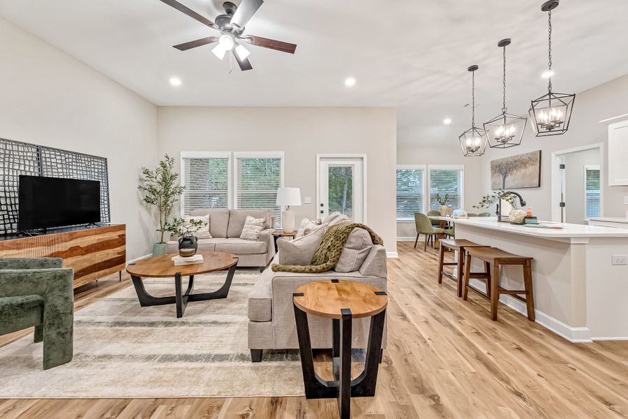 Furnished interior view inside a new home in , Crestview (Image 17).