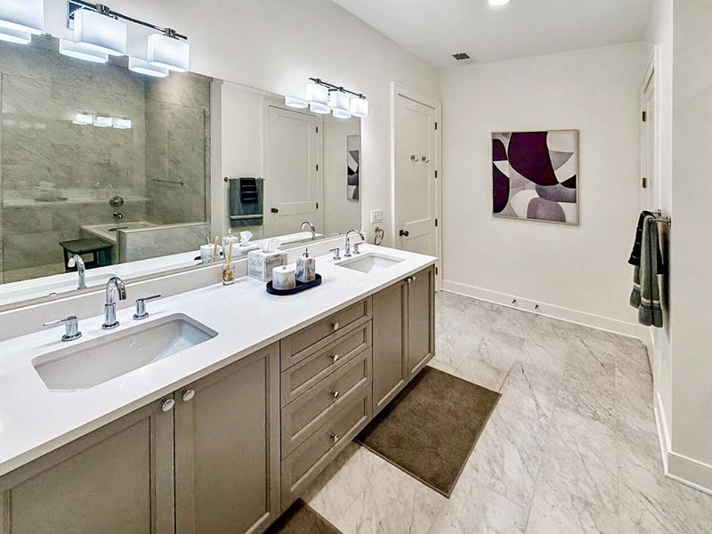 Furnished interior view inside a new home in , Charleston (Image 16).