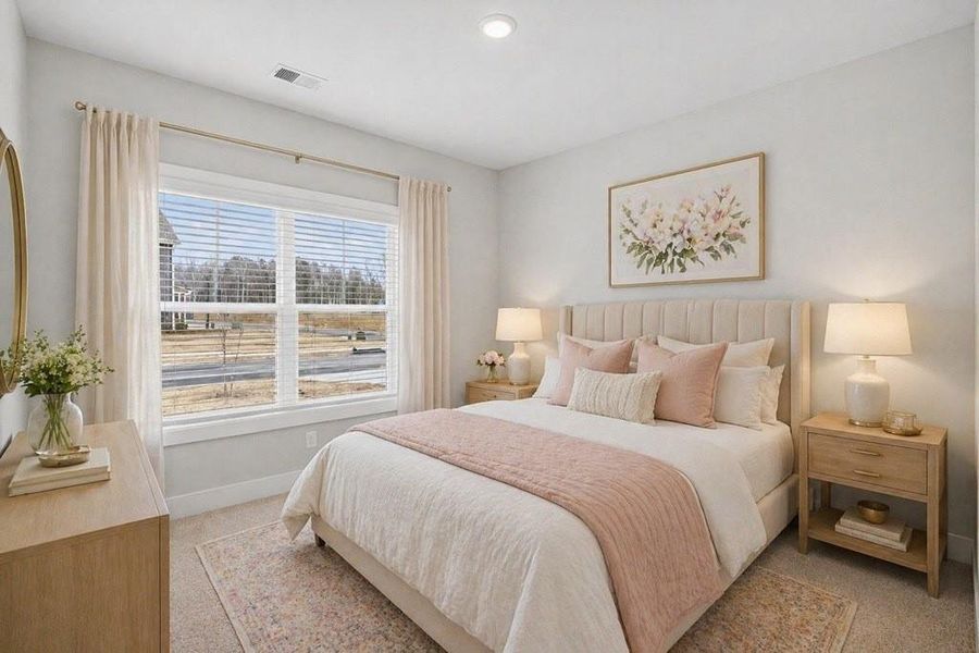 Furnished interior view inside a new home in The Fairways at Mirror Lake, Villa Rica (Image 13).