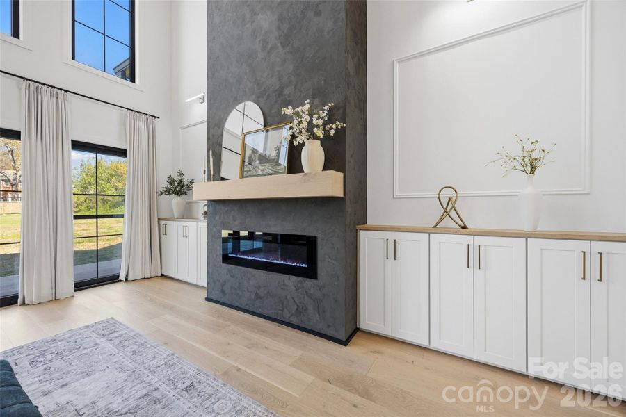 Furnished interior view inside a new home in , Monroe (Image 31).