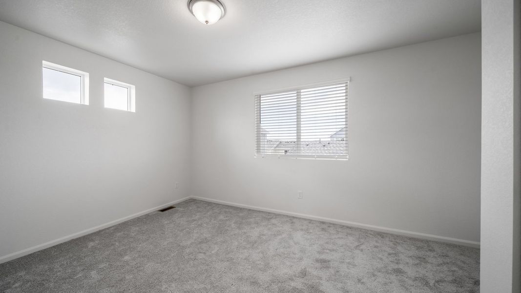 Spacious, unfurnished interior of a new home in Banning Lewis Ranch, Colorado Springs (Image 33). Spacious, unfurnished interior of a new home in Banning Lewis Ranch, Colorado Springs (Image 33).