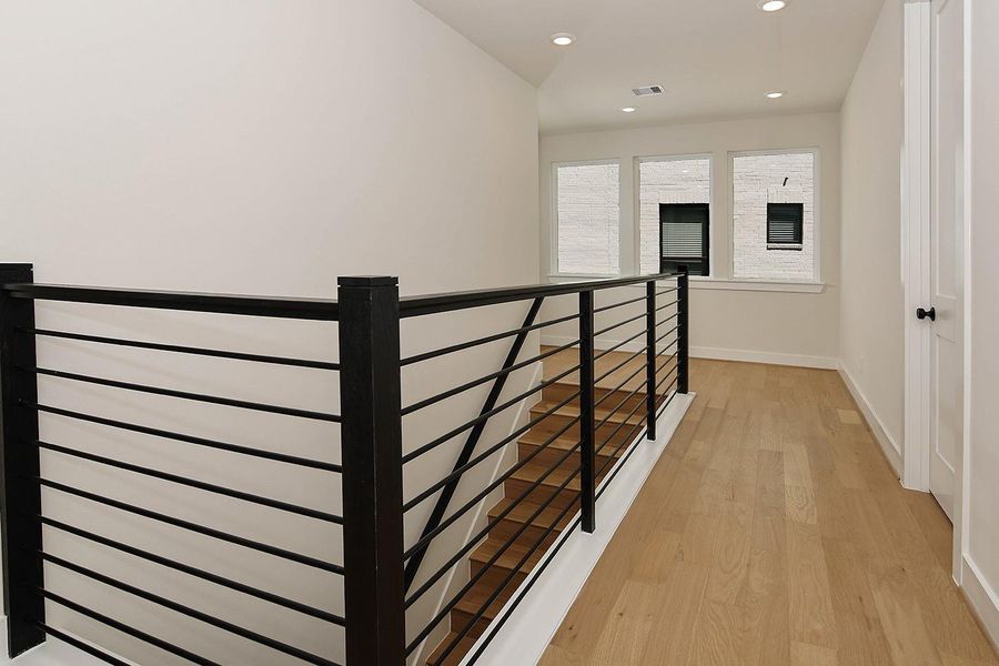 Spacious, unfurnished interior of a new home in , The Woodlands (Image 18). Spacious, unfurnished interior of a new home in , The Woodlands (Image 18).