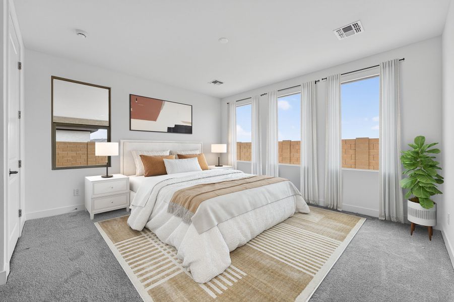 Furnished interior view inside a new home in Meridian, Queen Creek (Image 6).