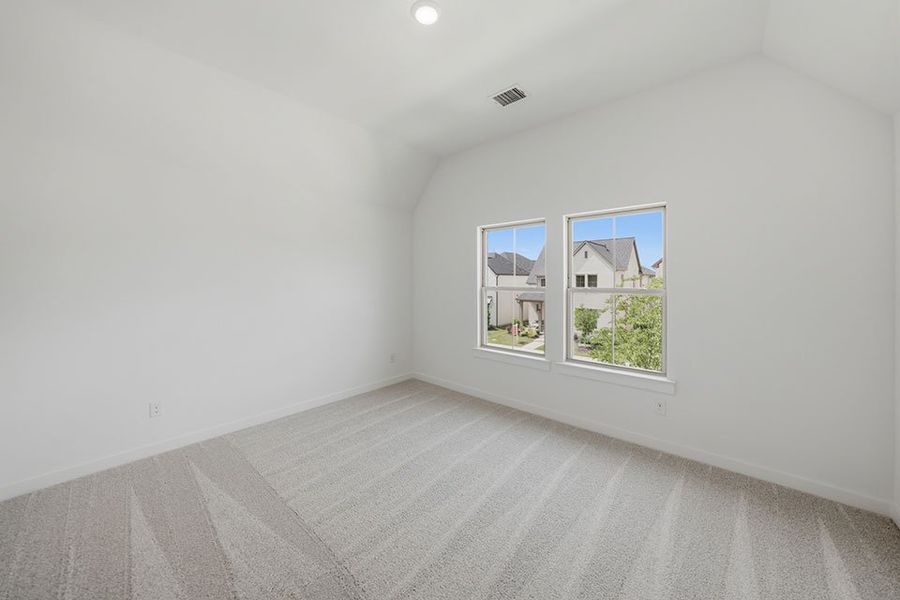 Spacious, unfurnished interior of a new home in Light Farms Brenham - 40' Lots, Celina (Image 39). Spacious, unfurnished interior of a new home in Light Farms Brenham - 40' Lots, Celina (Image 39).