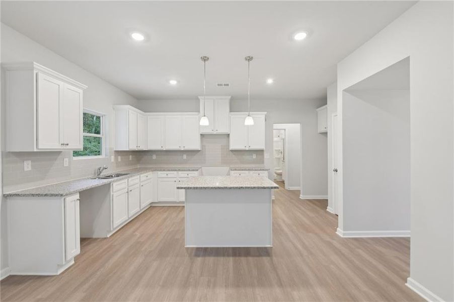 Furnished interior view inside a new home in Stephen's Landing, Loganville (Image 11).