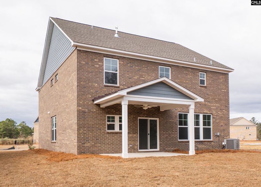 Exterior details and patio area of a home in Beach Forest, Sumter (Image 19). Exterior details and patio area of a home in Beach Forest, Sumter (Image 19).