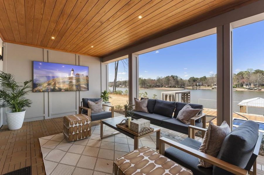 Exterior details and patio area of a home in , Jonesboro (Image 26).