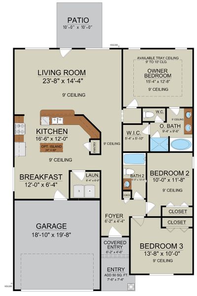 Fripp Floor Plan First Floor Layout | Ernest Homes