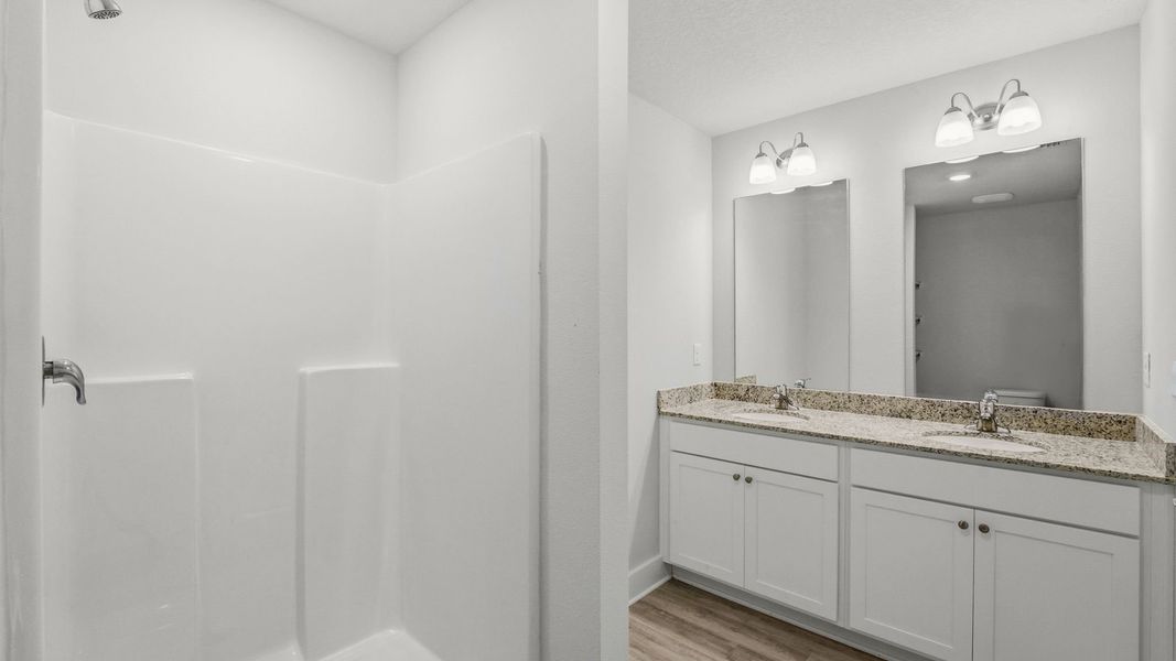 Furnished interior view inside a new home in Chateau Nemours, Port Saint Joe (Image 15).