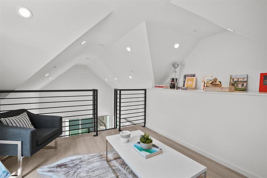 Furnished interior view inside a new home in , Dallas (Image 8).