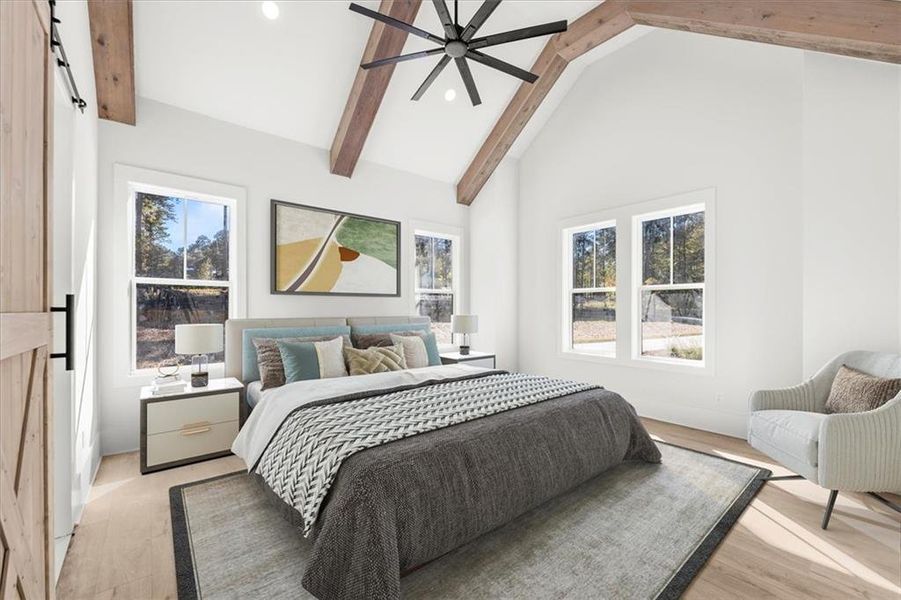 Furnished interior view inside a new home in , Eatonton (Image 5). Furnished interior view inside a new home in , Eatonton (Image 5).