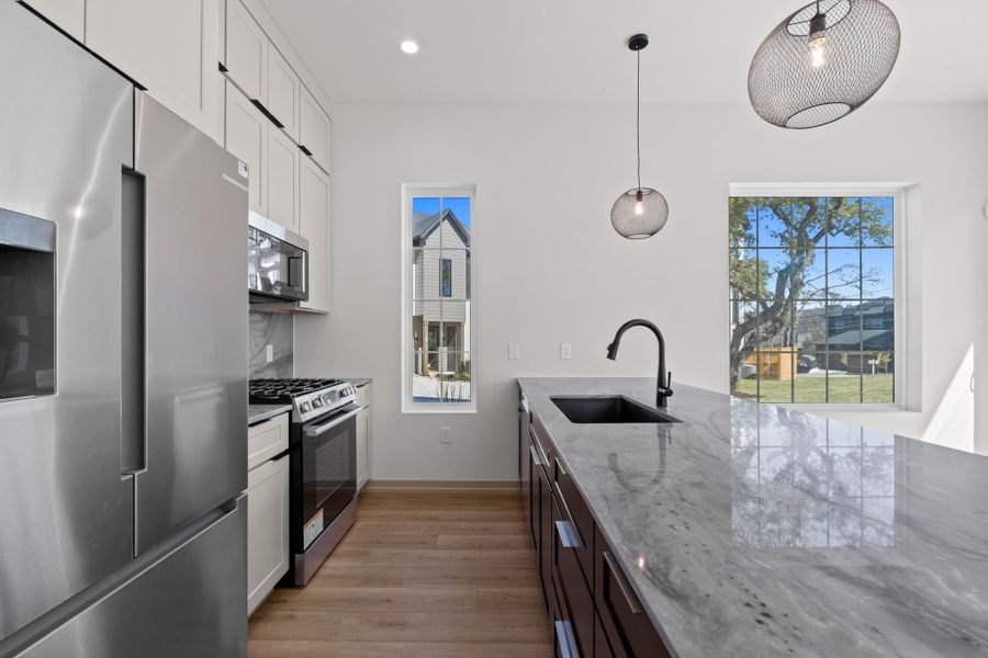 Furnished interior view inside a new home in , Austin (Image 8).