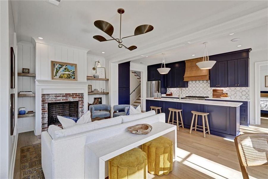 Furnished interior view inside a new home in , Gainesville (Image 8).