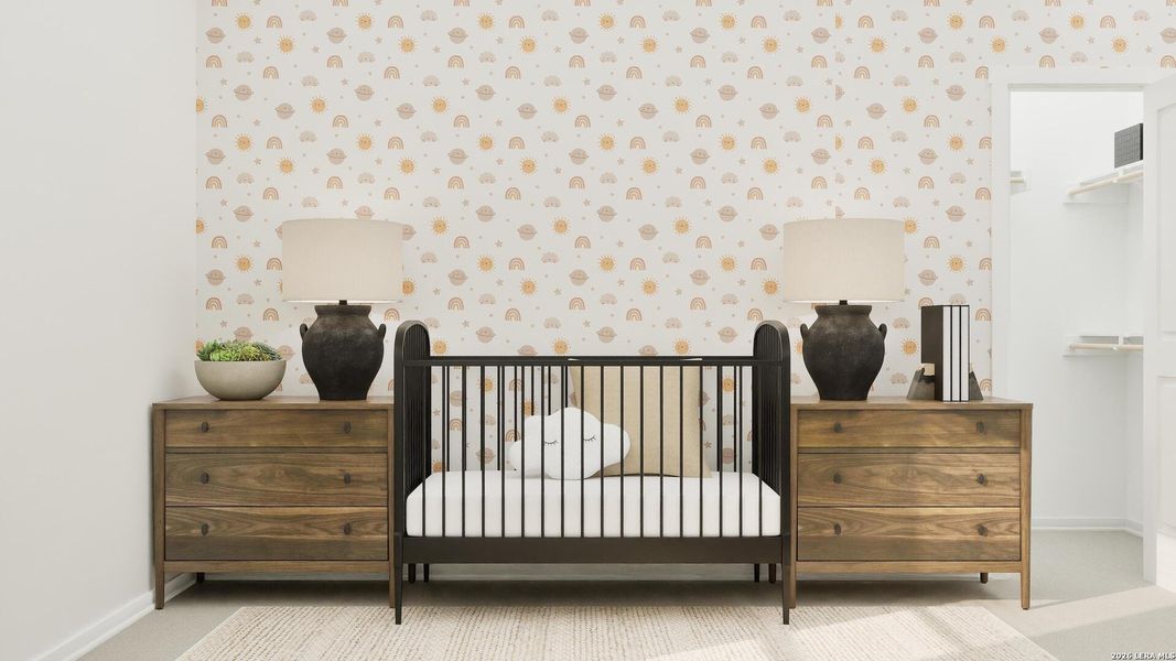 Furnished interior view inside a new home in Brookmill, San Antonio (Image 36). Furnished interior view inside a new home in Brookmill, San Antonio (Image 36).