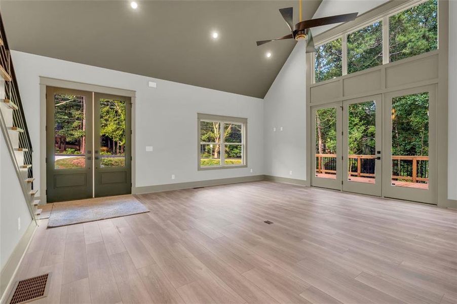 Spacious, unfurnished interior of a new home in , Monroe (Image 30).