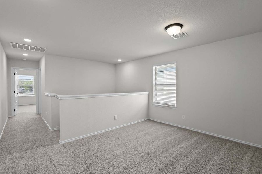 Representative unfurnished interior of a home built from the The Florence B by Davidson Homes LLC in Cedar Heights, San Antonio (Image 23).