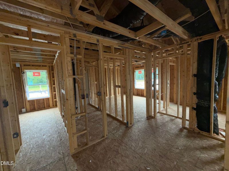 In-progress construction of a new home in Wendell Ridge, Wendell, NC (Image 38). In-progress construction of a new home in Wendell Ridge, Wendell, NC (Image 38).