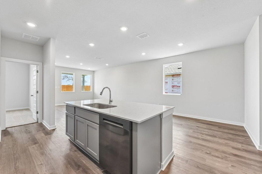 Furnished interior view inside a new home in Trinity Ranch, Elgin (Image 9).
