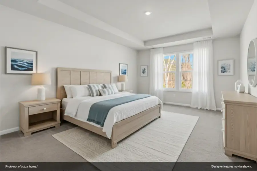 Furnished interior view inside a new home in Central Creek, Goose Creek (Image 7).