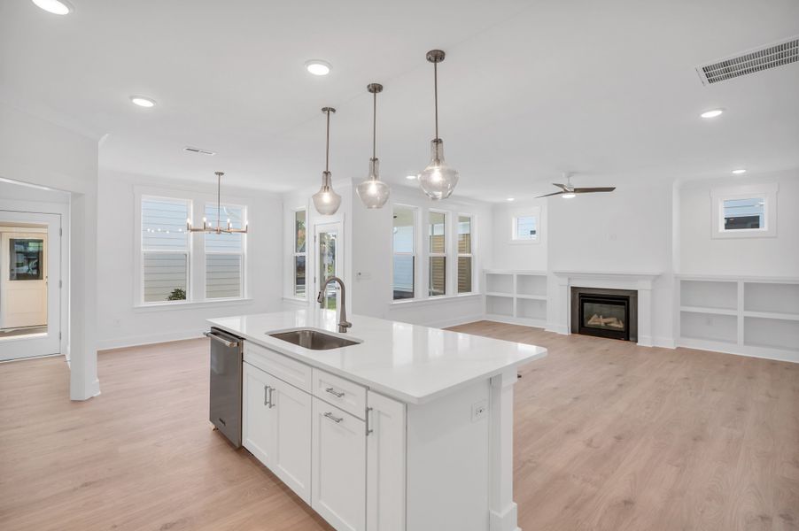 Representative furnished interior of a home built from the The Berkley by RobuckHomes in East & Mason, Wilmington (Image 16).