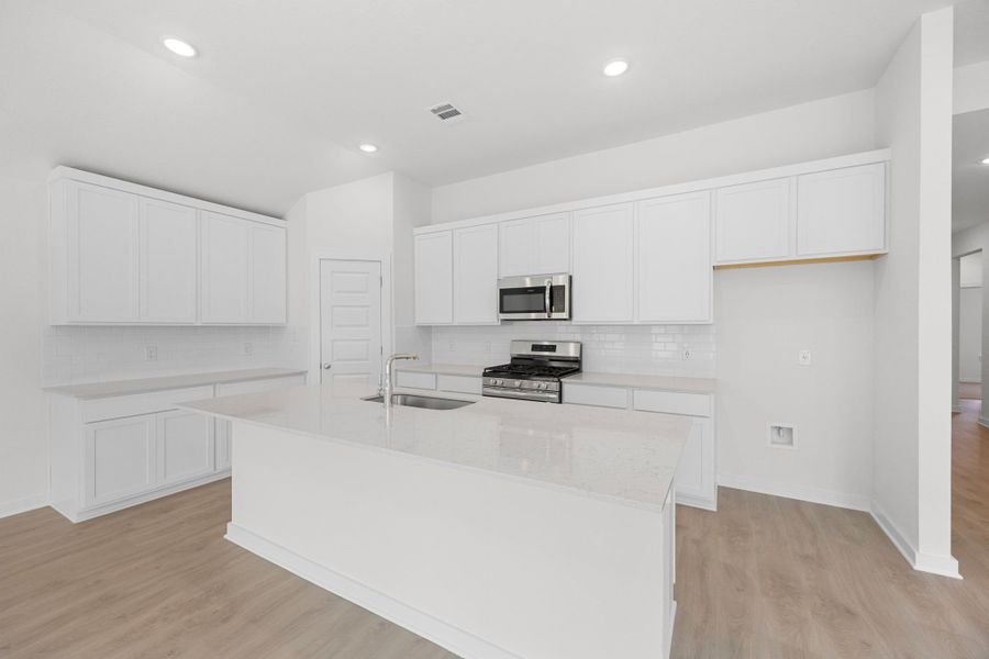 Furnished interior view inside a new home in Prairie Winds, Hutto (Image 7).