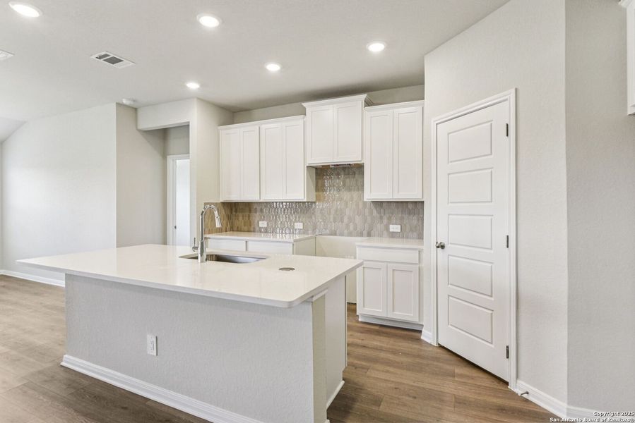 Furnished interior view inside a new home in Remington Ranch, San Antonio (Image 13).