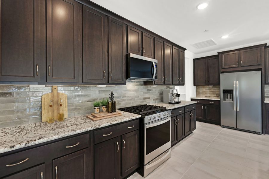 Furnished interior view inside a new home in Montelena, Marana (Image 6).