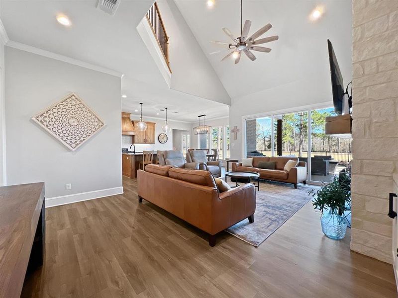 Furnished interior view inside a new home in , Bullard (Image 6). Furnished interior view inside a new home in , Bullard (Image 6).