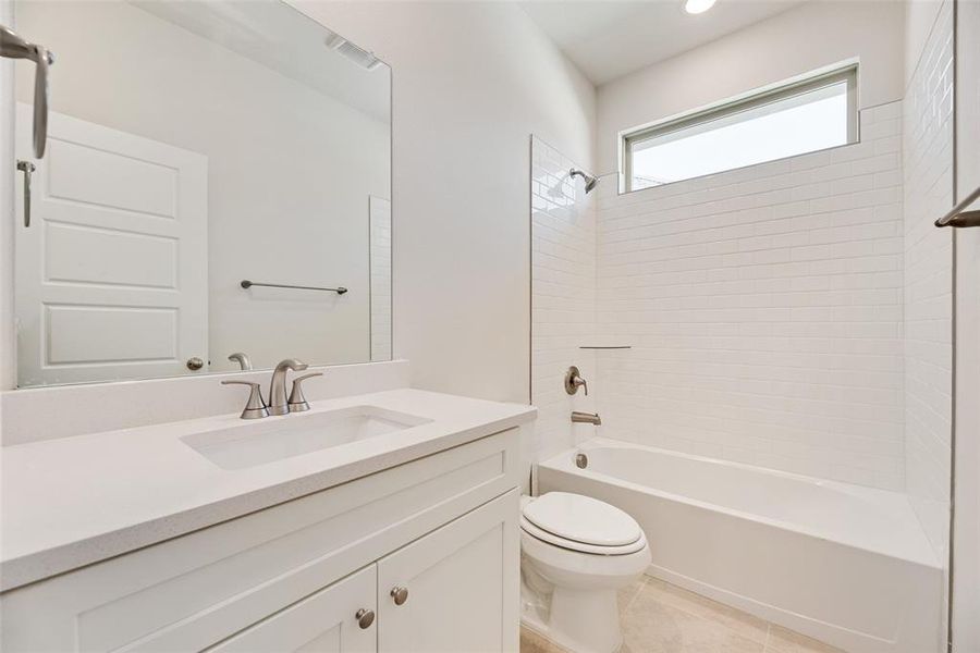 Furnished interior view inside a new home in Arbors at Legacy Hills, Celina (Image 3). Furnished interior view inside a new home in Arbors at Legacy Hills, Celina (Image 3).