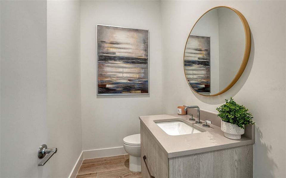 Furnished interior view inside a new home in , Sarasota (Image 38).