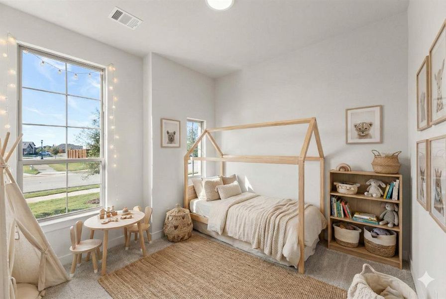 Furnished interior view inside a new home in Somerset - Phase 5, Mansfield (Image 14).