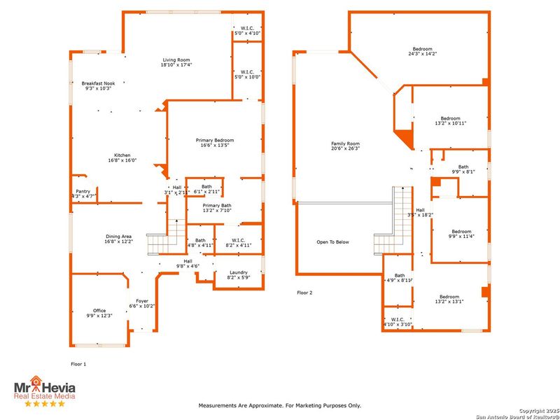 2D floor plan layout of this home in Canyon View, San Antonio, TX (Image 5). 2D floor plan layout of this home in Canyon View, San Antonio, TX (Image 5).