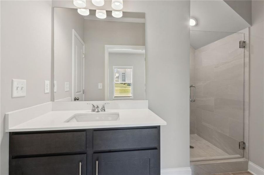 Furnished interior view inside a new home in , Hoschton (Image 6). Furnished interior view inside a new home in , Hoschton (Image 6).