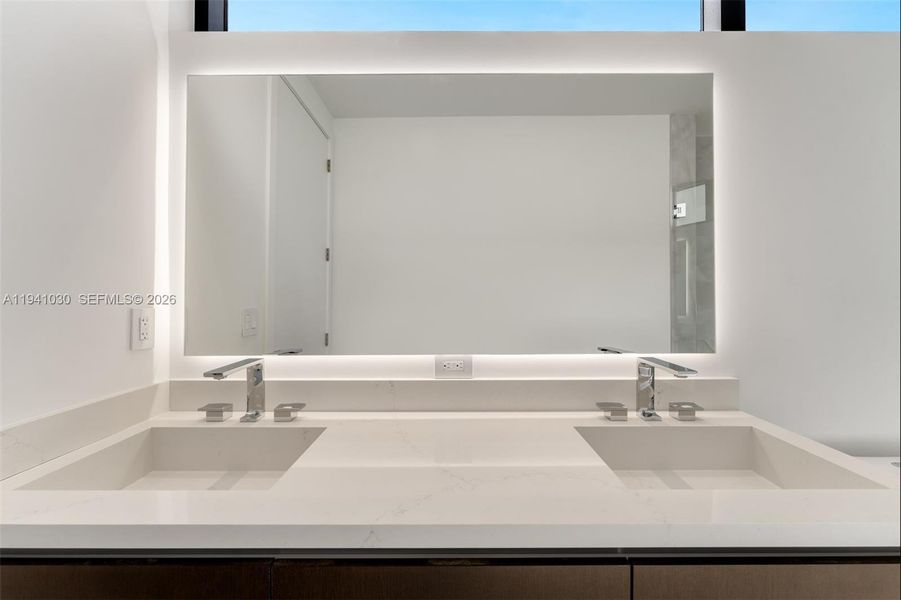 Close-up of interior finishes inside a home in , Miami (Image 22).