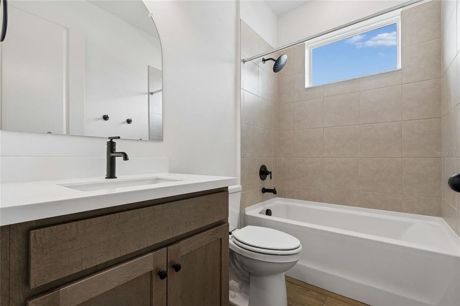 Furnished interior view inside a new home in Isles at Bayview, Parrish (Image 15). Furnished interior view inside a new home in Isles at Bayview, Parrish (Image 15).