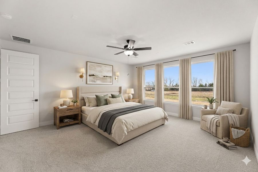 Furnished interior view inside a new home in Heritage, McLendon-Chisholm (Image 8). Furnished interior view inside a new home in Heritage, McLendon-Chisholm (Image 8).