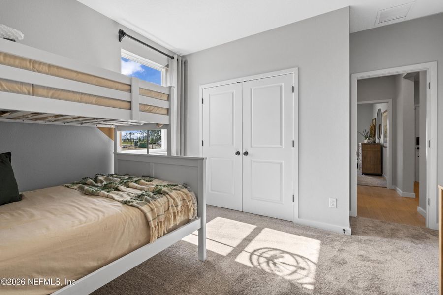 Furnished interior view inside a new home in Reserve East, Flagler Beach (Image 34). Furnished interior view inside a new home in Reserve East, Flagler Beach (Image 34).