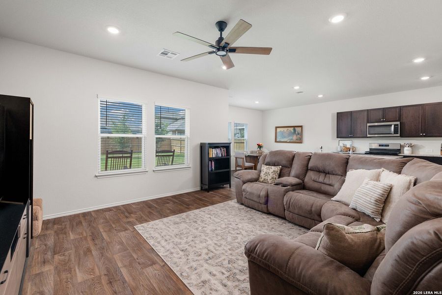 Furnished interior view inside a new home in , San Antonio (Image 18).