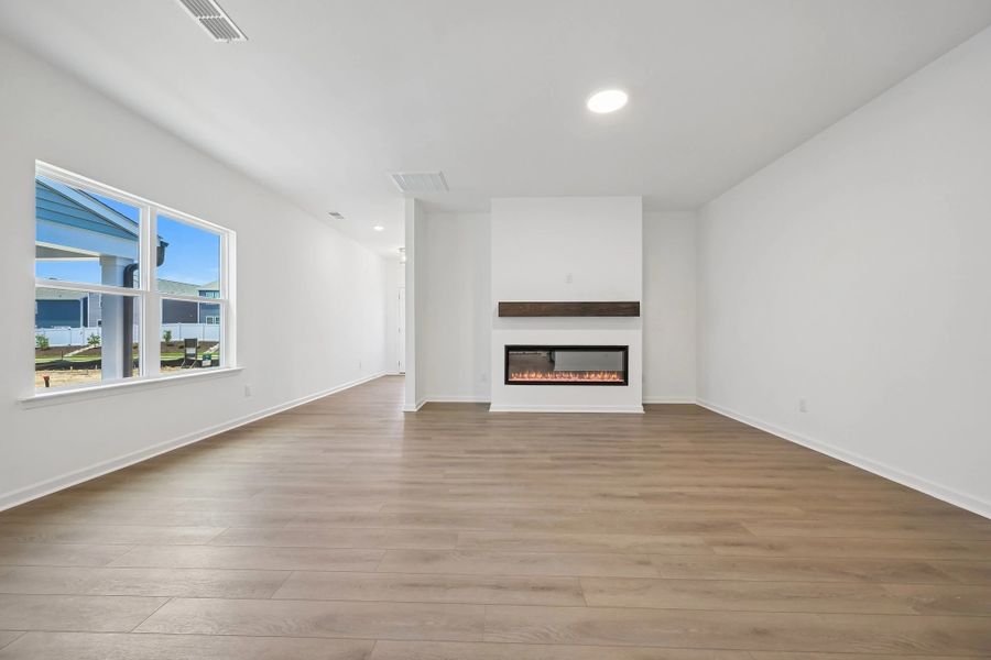 Spacious, unfurnished interior of a new home in The Point, Rolesville (Image 18).