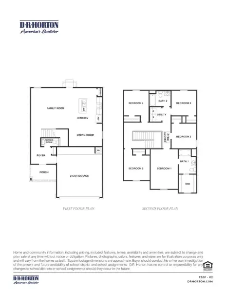 2D floor plan layout of this home in Milo Farms, Needville, TX (Image 3).