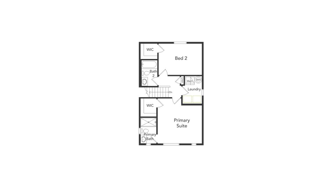 2D floor plan layout of this home in Muegge Farms, Bennett, CO (Image 3). 2D floor plan layout of this home in Muegge Farms, Bennett, CO (Image 3).