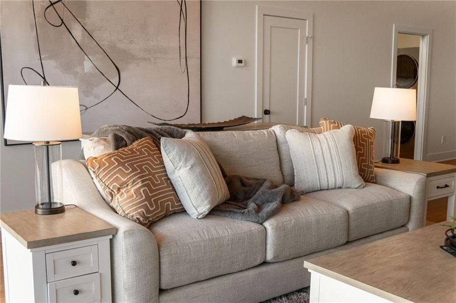 Furnished interior view inside a new home in , Morganton (Image 52).
